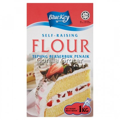 Blue Key Self Raising Flour (Tepung Bersebuk Penaik) - 1kg